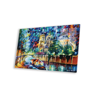 Rivière de Paris par Leonid Afremov