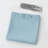 Linen Textured Shower Curtain and Hooks Set-1782405549