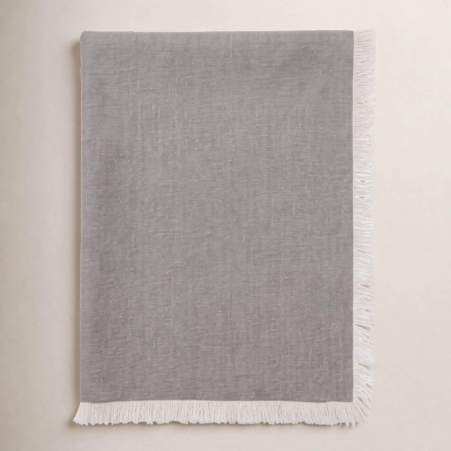 Flamenco Table Runner, Gray