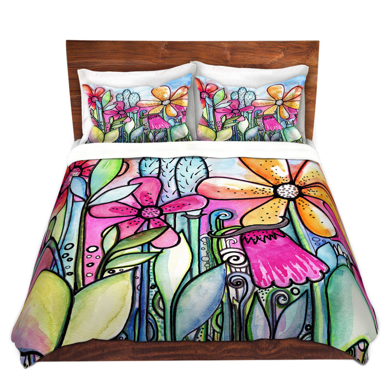 Ensemble de housse de couette Loves Bounty, 1 housse de couette grand + 2 taies standards