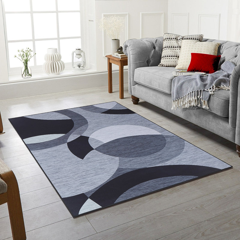 Bhoori Abstract Area Rug, Rectangle 120 x 170cm