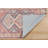 Machine Washable Southwestern Woven Area Rug in Red/Cream/Blue-475727828