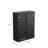 White Minimalist Shoe Cupboard With 6-Layer Structure And Sliding Door, Holds 30+ Pairs Black Marble Cabinet Convenient Of Shoes