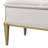 Scotts Square Accent Bench - Light Champagne