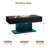 Horacio High Gloss Coffee Table With 16 Colors LED Lights,19.7'' H X 43.3'' W X 21.7'' D-100646332