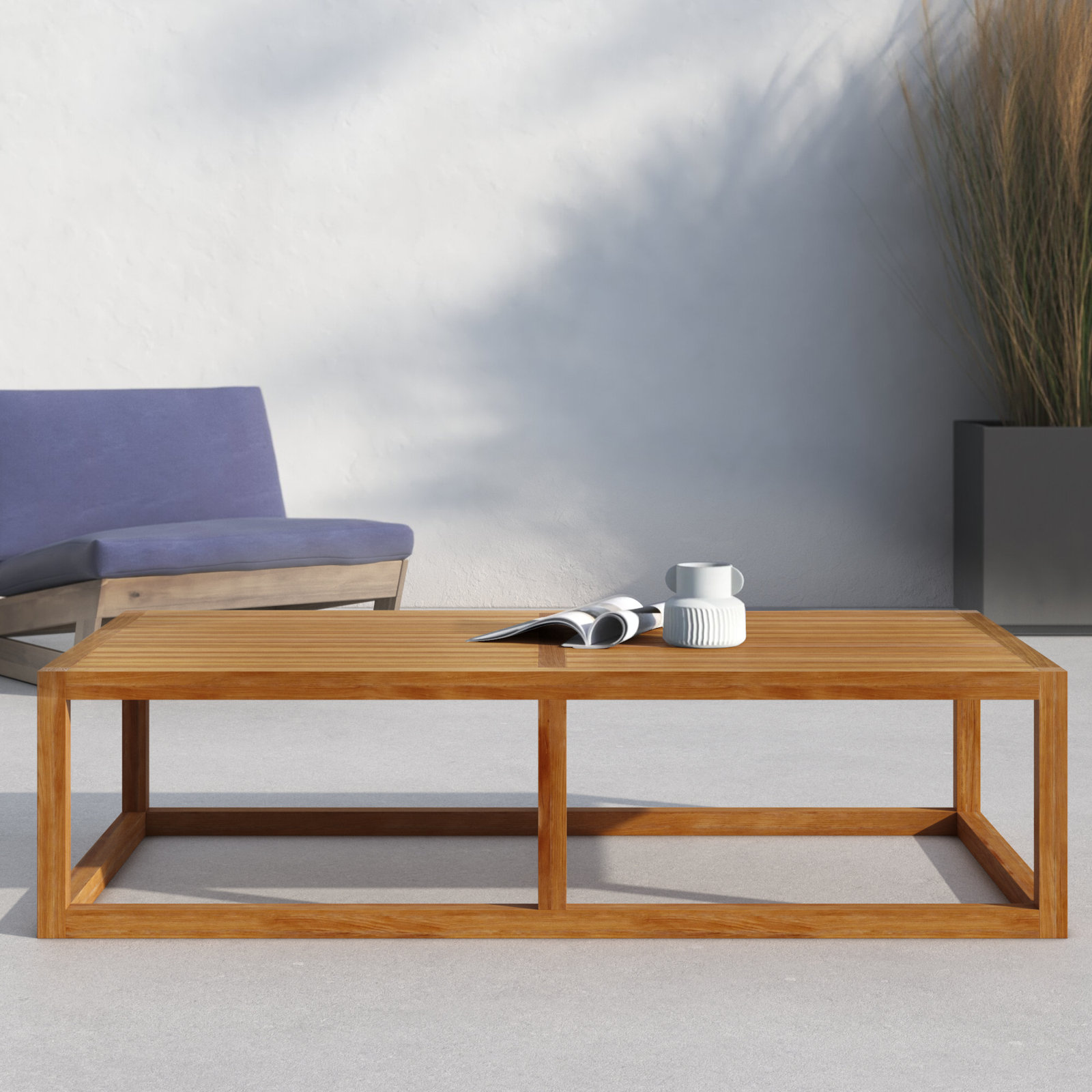 Newbury 54" Teak Patio Table