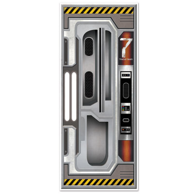 Housse pour porte de vaisseau spatial - 6 pi x 30 po - paquet de 12