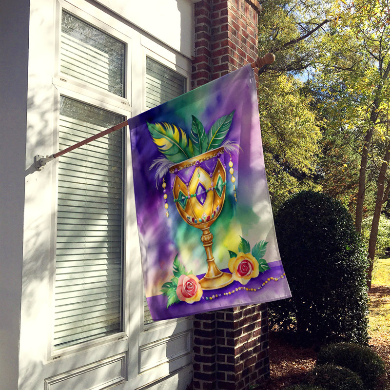 Drapeau de maison double face en polyester H 40 po x l 28 po