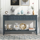 Charming Console Table with Versatile Storage and Stylish Design