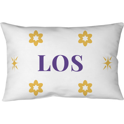 Coussin 14 po x 10 po LA