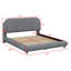 Lit plateforme tapissier, structure solide et design courbé élégant-865680643-865680653