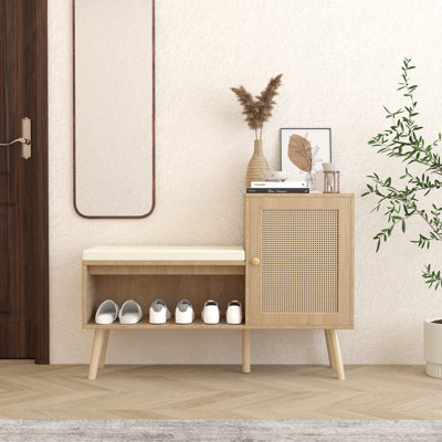2-in-1 Shoe Storage Bench