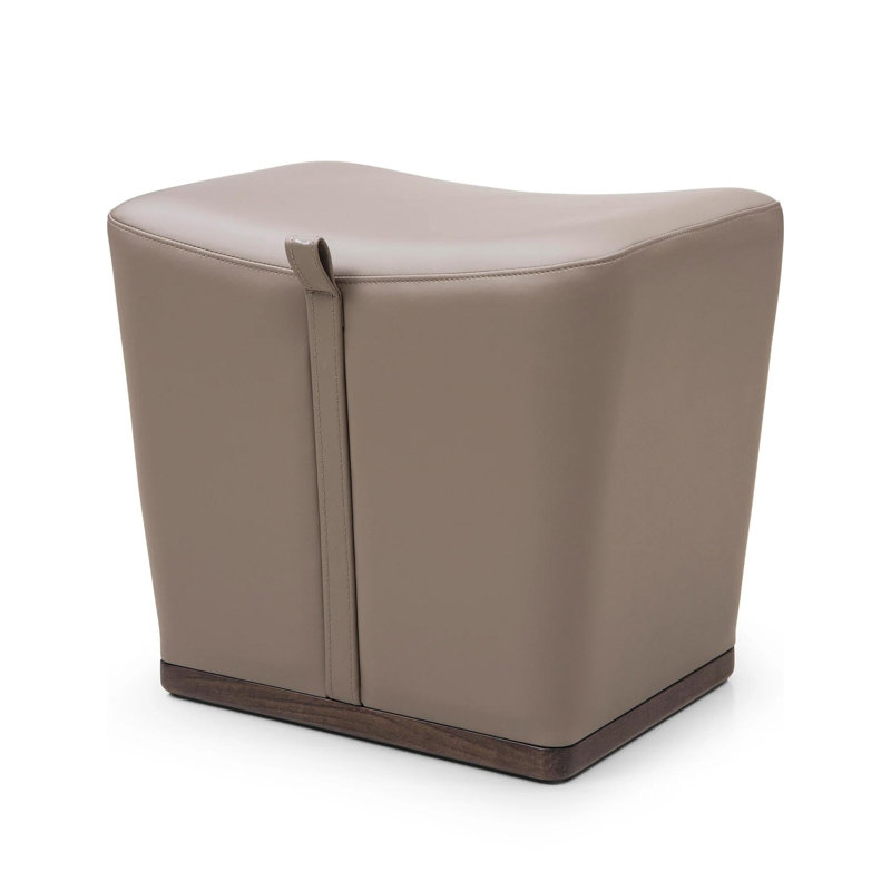Tabouret d'appoint Tangela, Taupe