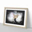 Flying Hummingbird Bird - Picture Frame Graphic Art Print-56863024-56863030