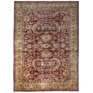 Hand Knotted Wool Oriental Indoor Rug