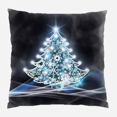Canvas Outdoor Reversible Throw Pillow