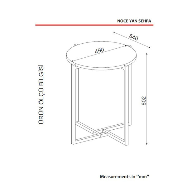 Dimensions du produit