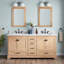 Ensemble de meuble-lavabo double autoportant avec meuble-lavabo 72 po Quen-688098867-688140287-688098864