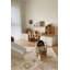 Kaarol Earth Cotton Moroccan Area Rug in Olive/Soil Brown/Ivory-124968235