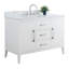 Meuble-lavabo simple 48 po avec plateau en marbre-122239076-122239079