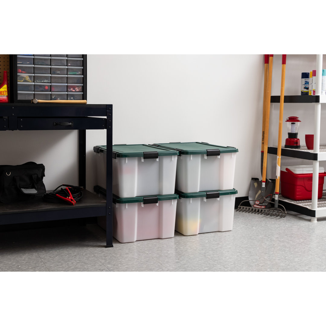 Remington 46 Qt./11.5 Gal. WEATHERTIGHT Storage Tote (Set of 4) Remington Pack 