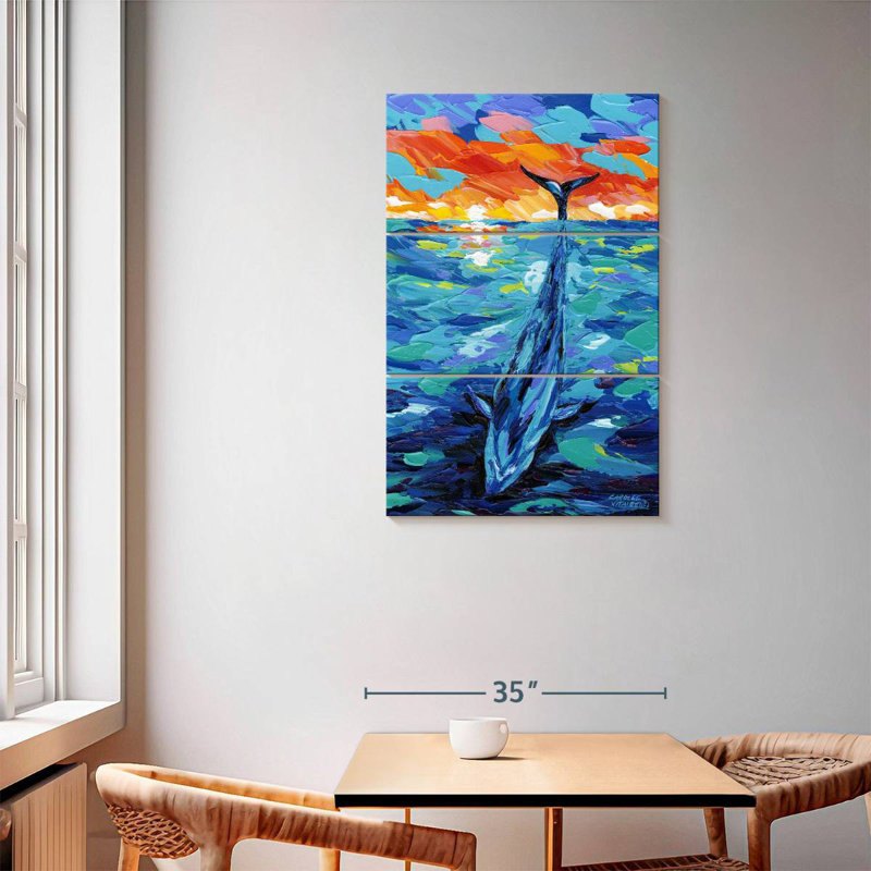 Brampt Ocean Friends II, 57" H x 36" W