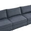 Canapé modulaire convertible avec rangement