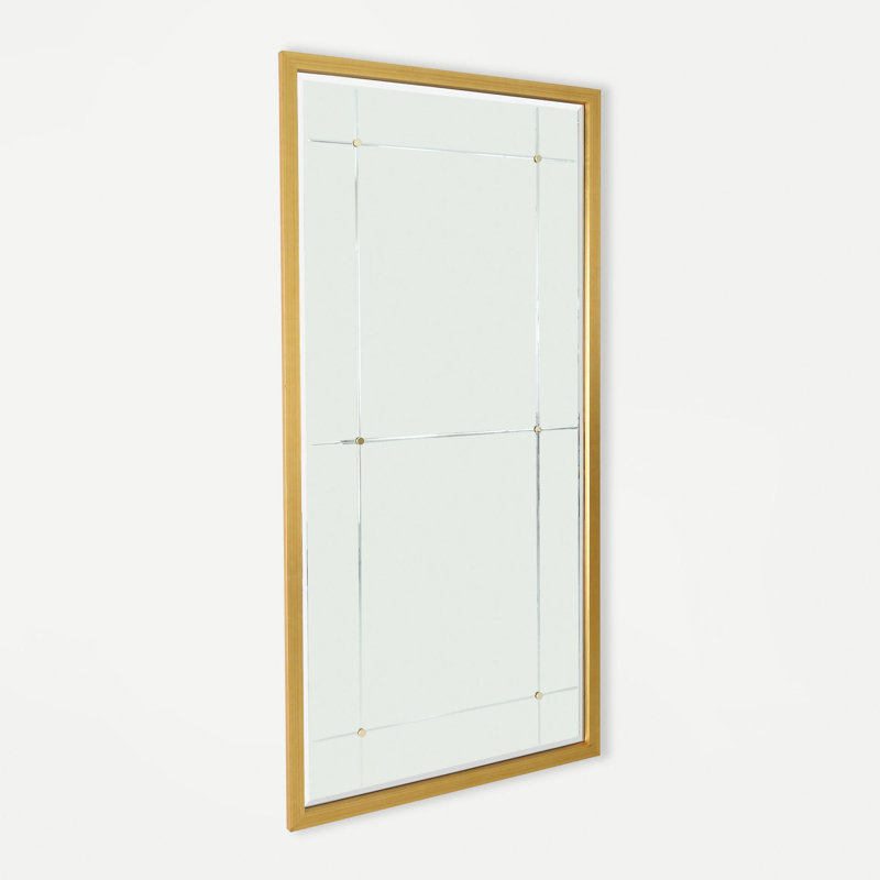Beaumont Solid Wood Flat Wall Mirror