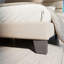 Lit plateforme Elison avec tête de lit tapissier en tissu et lattes en bois-816442015-918321886