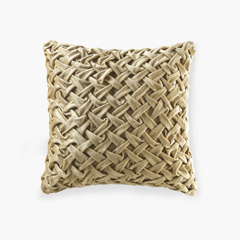 Croscill Winchester Square Decor Pillow, Gold