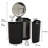Steel Step On Kitchen Trash Can - 8 Gallons