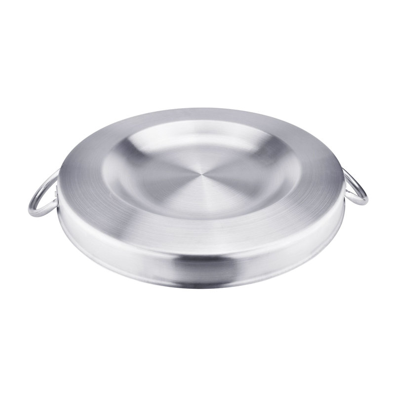 ARC 21.3'' Stainless Steel Comal Griddle with Handles