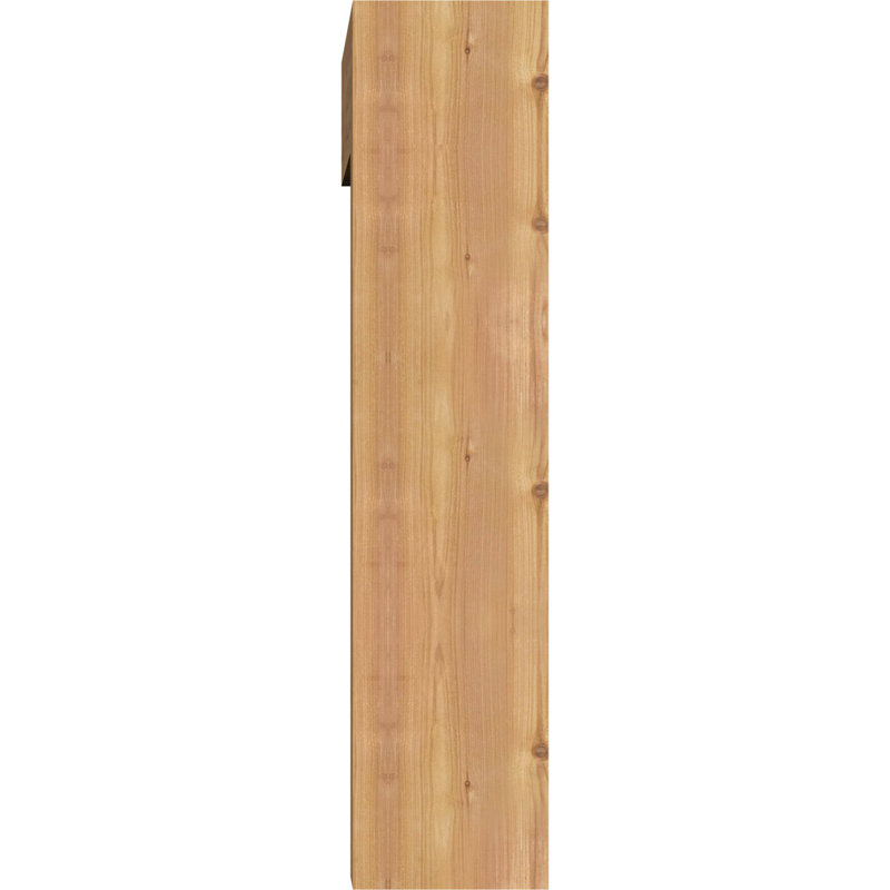 Support Funston Block avec support décalé, 24 x 30, Cèdre rouge occidental de l 7 1/2 po (lisse)