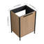 Meuble-lavabo autoportant de 24 po sans lavabo