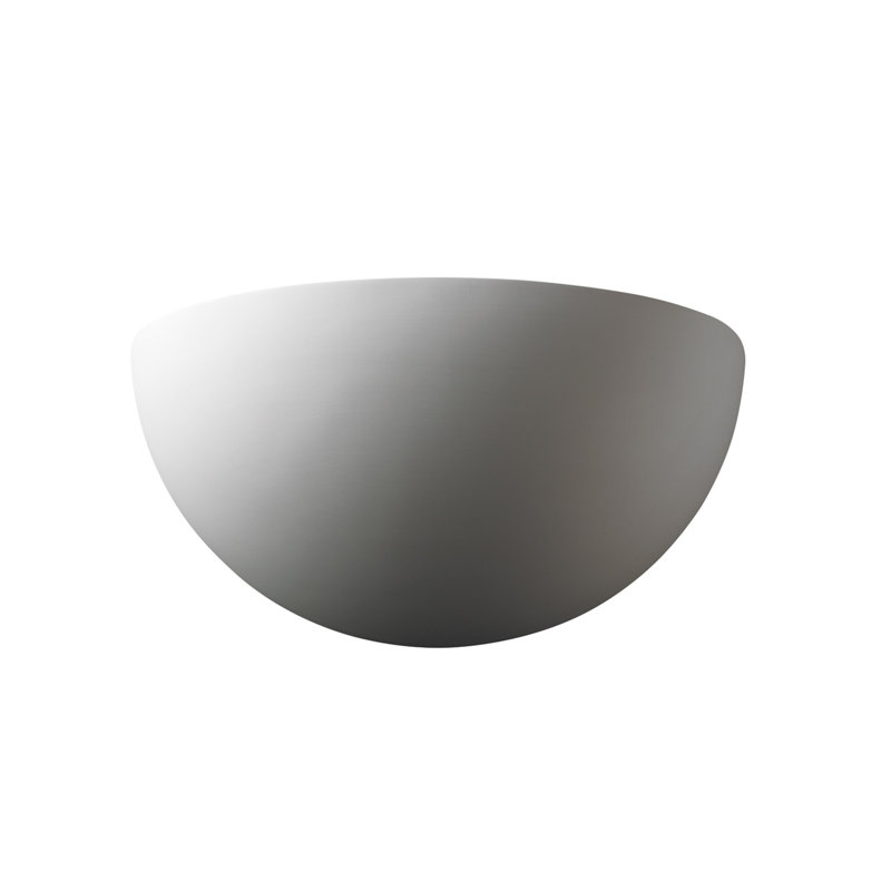 Julias 2 - Light Flush Mounted Sconce, 10" H x 20" W x 8" D, Yes, Bisque