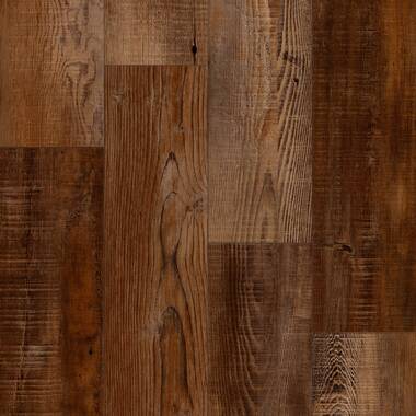 Dekorman Madison Noble Black Oak Waterproof Click Lock Luxury Vinyl Plank Flooring - 9 in. W x 60 in. L x 8mm T