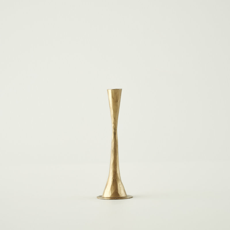 Porte-bougie Dupni Gold, H 9 po x l 2,75 po x P 2,75 po