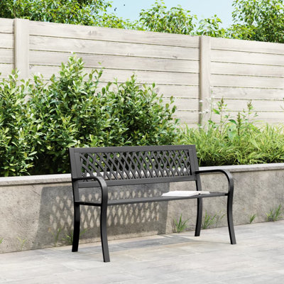 Steel Outdoor Bench