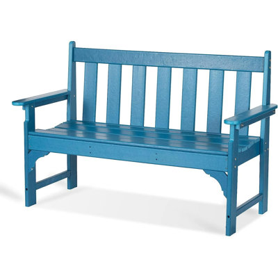 Banc d'extérieur, banc de patio en PEHD