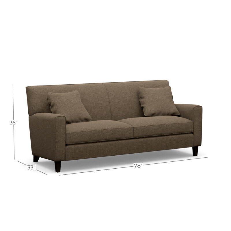 Lawrence Sofa, Espresso, Sugar Shack 120511