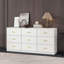 Commode moderne à 9 tiroirs pour la chambre à coucher - Vaste commode de rangement, robuste et sécuritaire