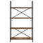 Bookshelf Engineered wood Modern Rectangular Shelving Unit Living Room-400222322