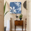 « tropical indigo expositions iii »-reproduction d’art sur toile tendue-439464187