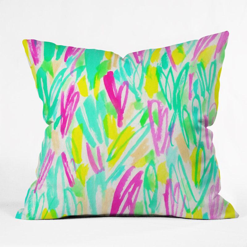 Square Pillow Cover and Insert, 18" x 18"