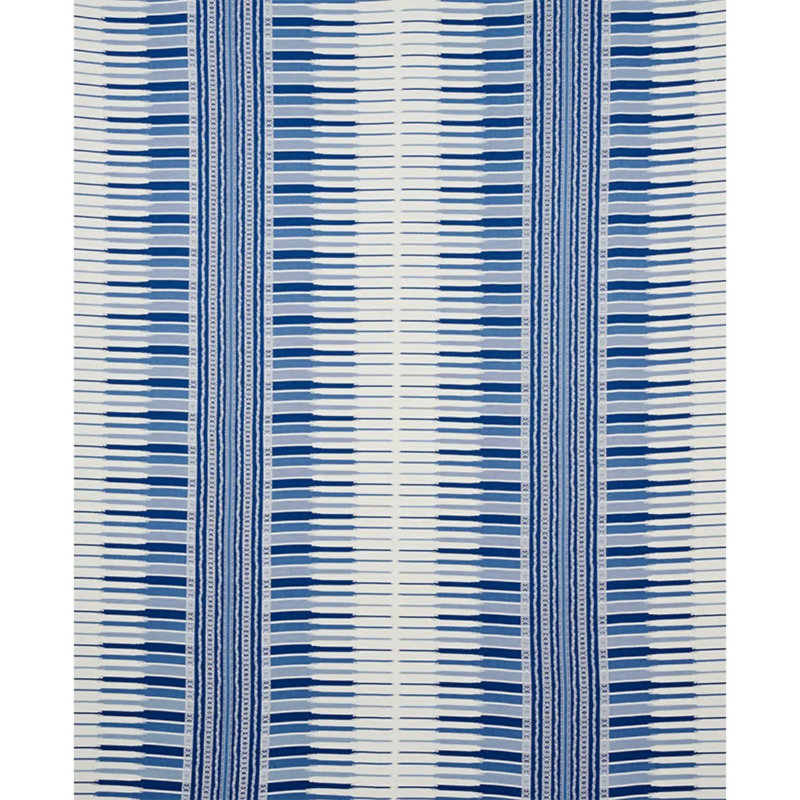 Atchison Fabric, Blue