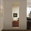 Miroir mural 59 po x 16 po