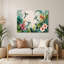 Colibri hawaïen, art mural en métal beige-1810594903