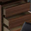 Bureau d'ordinateur à 3 tiroirs de conception moderne-1810951778