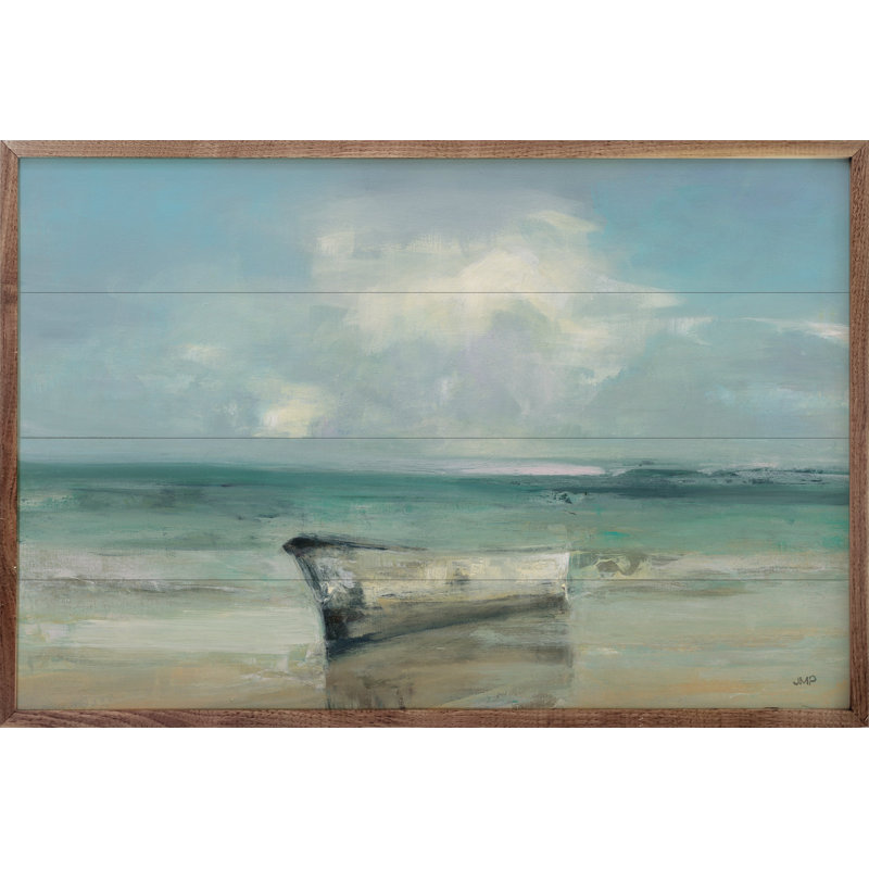 Bateau Ashore par Julia Purinton, H 5 po x l 8 po