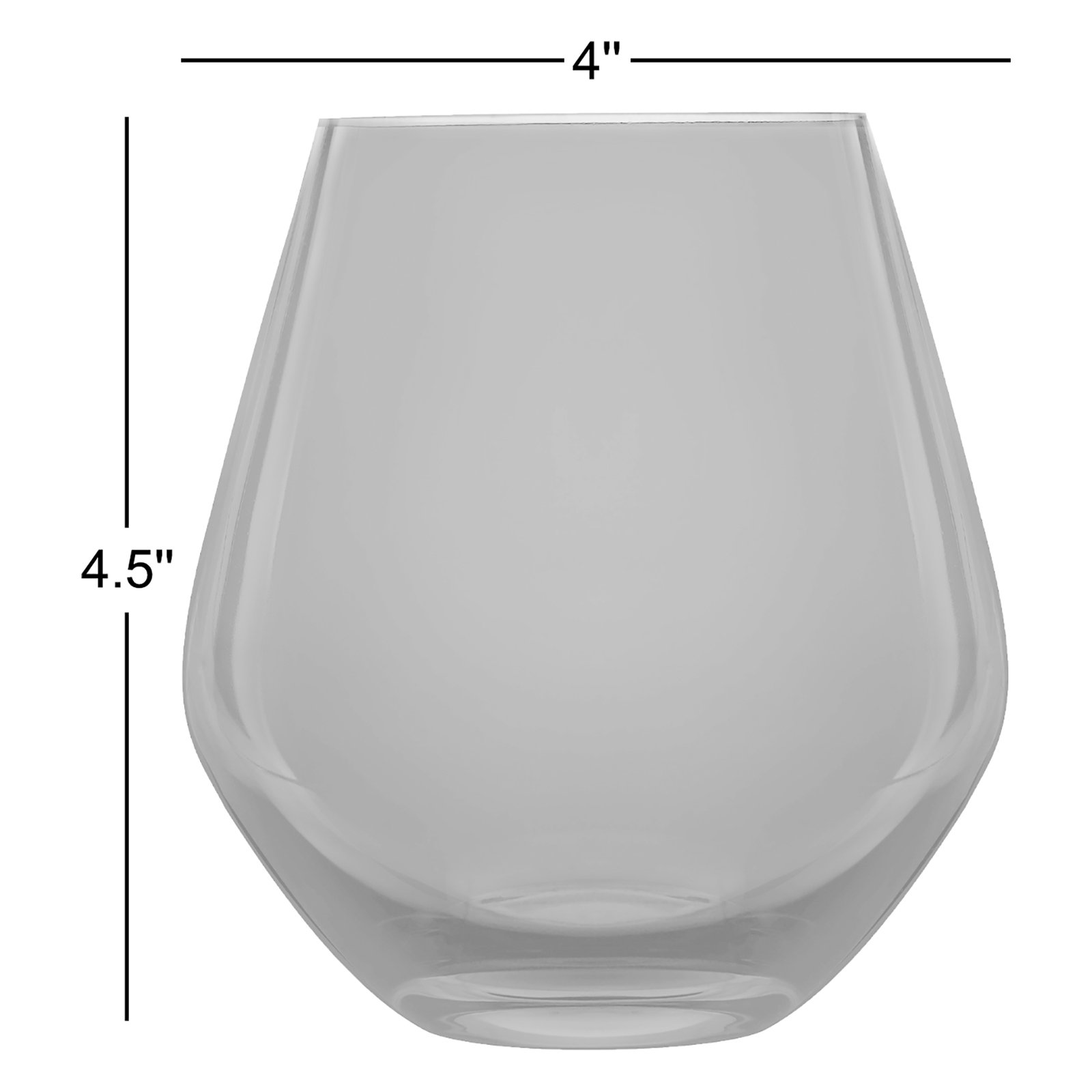 Meridian Stemless Wine 18oz, Teal